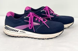 Brooks Ariel 20 Navy Blue Magenta Motion Control Running Shoes Women’s Size 11 thumbnail 1