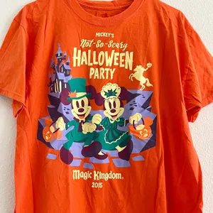 Walt Disney World Resort Mickey’s Not So Scary Halloween Party 2015 Shirt Large thumbnail 2