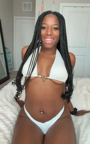 SheIn Ruched High Waist Thong Bikini Bottom thumbnail 1