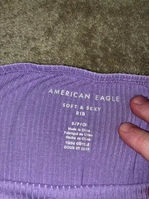 American Eagle Soft & Sexy Rib Tube Top thumbnail 2