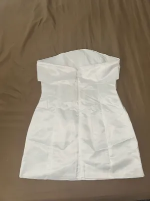 White Pearl Mini Dress Peppermayo Tube thumbnail 2