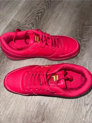 Fila Ruby Red Gold Sneakers Women’s Size 9 Low Top Athletic Shoes thumbnail 4
