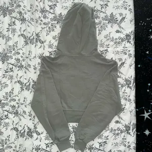 Garage Sage Green Cropped Hoodie thumbnail 3