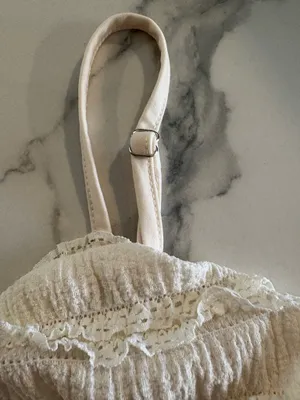 Babydoll tank White thumbnail 4