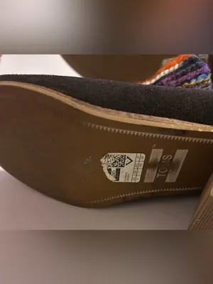 Toms Multicolor Knit Ankle Boots with Black Toe thumbnail 3