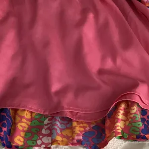 Joy Joy Multicolor Halter Mini Dress XS Pink thumbnail 3