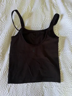 Lululemon Cropped Ebb To Street Tank thumbnail 3