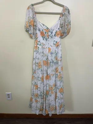 NEW Altar’d State Floral Maxi Dress Size 2XL NWT thumbnail 7