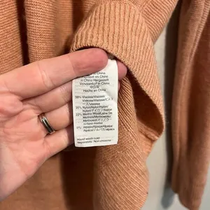 Madewell‎ Heather Rose Pink Scoop Neck Kimball Pullover Sweater - Large thumbnail 5