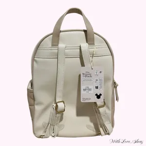 NWT Primark Cream Winnie the Pooh Character Backpack thumbnail 3