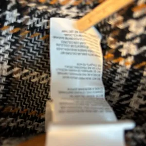 Yest Houndstooth Patterned‎ Jacket Black Size 8 thumbnail 6