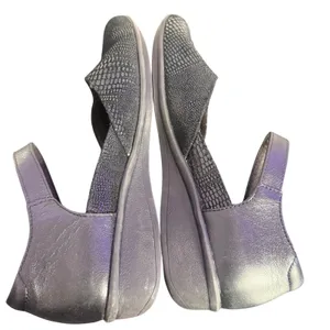 Revere Osaka Mary Jane Comfort Shoes Black Leather Strap Reptile Print 7.5 Wide‎ thumbnail 11