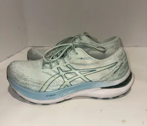 ASICS Women's GEL-KAYANO 29 in the "Soothing Sea / Misty Pine" colorway thumbnail 2