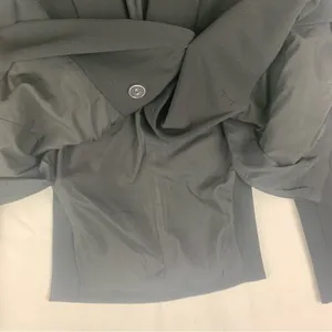 Aqua size small Black Blazer suit jacket women's Gold Buttons business professio thumbnail 7