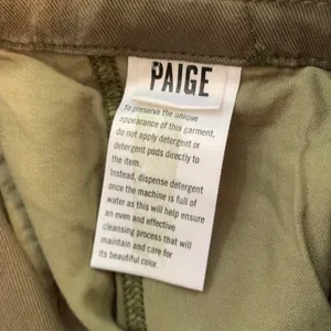 Paige Mayslie Utility Jogger Pants‎ Olive Green Lyocell Drawstring Hem Womens 30 thumbnail 4