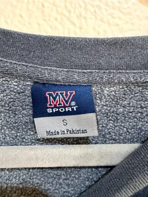 MV Sport Texas Woman’s University Sweatshirt S Blue Collegiate Crewneck thumbnail 7