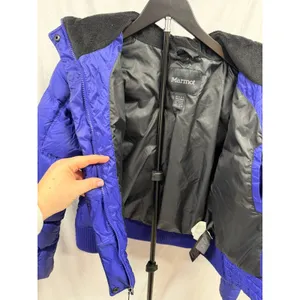 Marmot‎ Women's Helsinki Down 700 Fill Puffer Winter Ski Snow Coat Purple Small thumbnail 10
