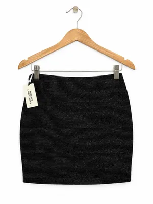 Forever 21 Black Sparkle Mini Skirt - Women thumbnail 3