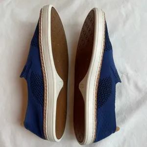 Ugg‎ Sammy Slip On Woven Sneakers Navy Blue Sz 7.5 thumbnail 9