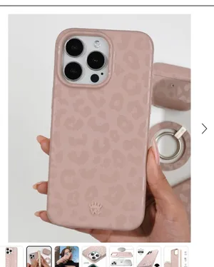 Velvet Caviar Nude Leopard MagSafe iPhone 15 Pro Phone Case thumbnail 5