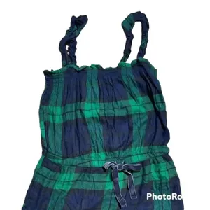 ✨ NWOT✨Aerie Flannel Romper✨ thumbnail 2
