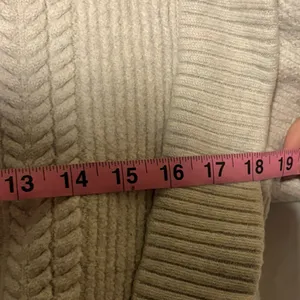 Aritzia Babaton Seek Sweater Cream Cable Knit Sweater thumbnail 3