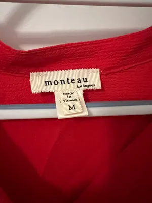Monteau Red Blouse thumbnail 3