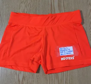 Hooters New Girl Rare Uniform Shorts Tag Issue Size Small thumbnail 1