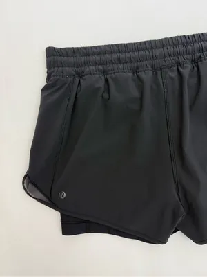 Lululemon Hotty Hot Squat Strong Shorts Lined Bike Biker Black thumbnail 8
