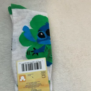 Disney Stitch White and Green Socks thumbnail 4