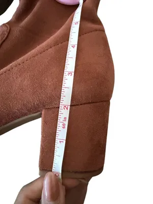 GIANNI BINI Trillia Tan Faux Suede Pull On Boots Size 7.5 thumbnail 3