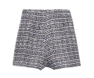 NWOT Zara plaid tweed skirt sz M thumbnail 6