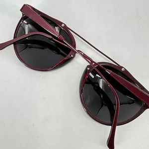 Retrosuperfuture Sunglasses Women Burgundy Double‎ Bridge Italian Retro Modern thumbnail 12