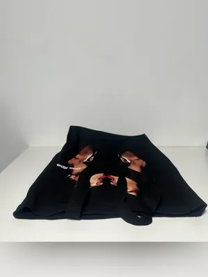 Dua Lipa Radical Optimism Tour Japan VIP Exclusive Black Canvas Tote Bag Merch thumbnail 8