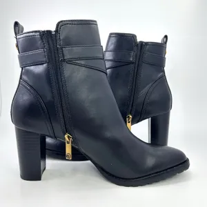 Giani Bernini Ninha Booties Size 10 Black Block Heel Buckle Dress Boots NWOB thumbnail 10