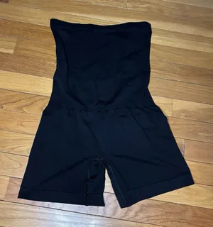 Blanqi Maternity Compression Shorts Women's L Black Pregnancy Support thumbnail 1