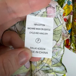Marie Oliver Clara Floral Palm Mini‎ Dress Sz XS Multi Puff Sleeve Tiered Resort thumbnail 8