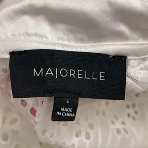 Majorelle Faria Kimono in White embroidery Large thumbnail 10