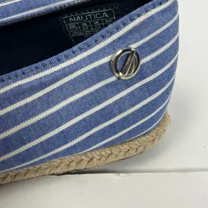 Nautica Idelle Blue White Striped Espadrille Flats Knotted Bow Womens‎ 9.5 thumbnail 11
