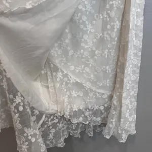 Keepsake The Label White Lace One Shoulder Ruffle Dress XS Retrospect Wedding‎ thumbnail 12