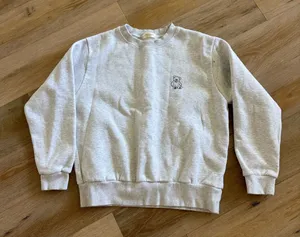 Teddy bear crewneck Gray Size XS thumbnail 1