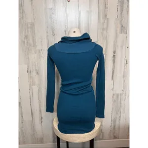 JJ Authentic Blue Knit Sweater Dress thumbnail 4