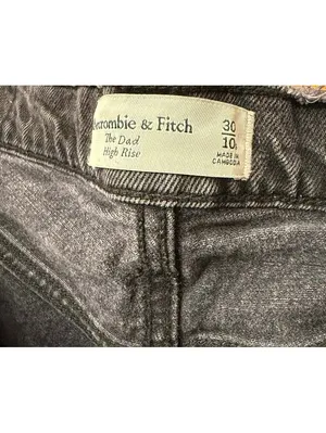 Abercrombie & Fitch The Dad High Rise Jeans 30 10A thumbnail 6