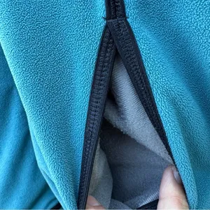 The North Face Teal Hooded Zip Fleece Jacket TKA 100 Sz XL thumbnail 2