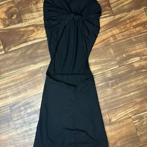 Elegant Black Mini Dress thumbnail 3