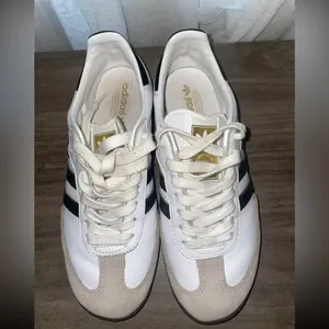 Adidas Samba OG white sneakers size 6.5 thumbnail 5
