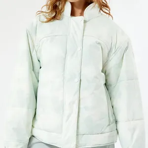 Free People Snow Bunny Slope Snowboard Ski Puffer Mint Jacket NWT Size L thumbnail 1