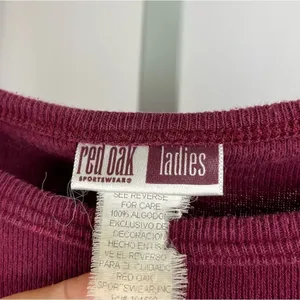 Red Oak Texas A & M Small Aggies Maroon Crewneck Graphic Tee Logo Sports College thumbnail 6