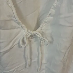 L'Academie white Mini Dress with Puff Sleeves FINAL PRICE thumbnail 6