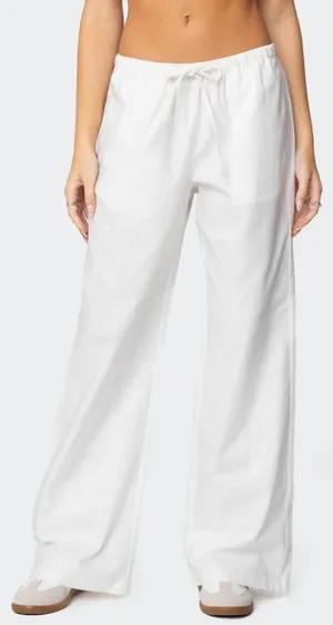 Edikted Linen Pants thumbnail 1